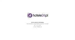 Desktop Screenshot of hotele24.pl